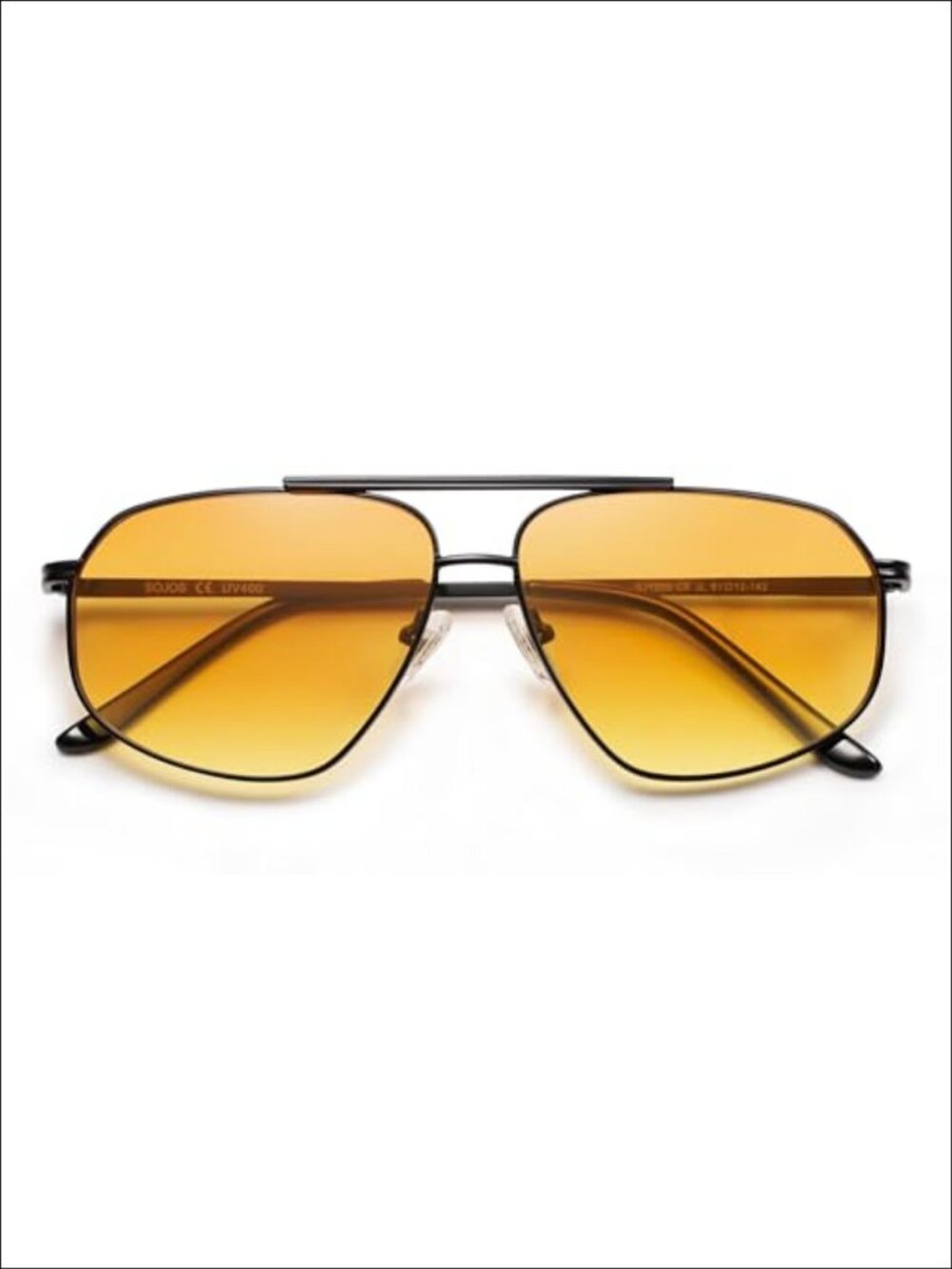 Retro Hexagon Aviator Sunglasses UV400 Full Frame Metal Unisex